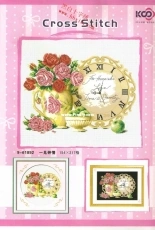 KCO 9-61892 KS Rose, Clock, Apple (For those who Love Time ...)