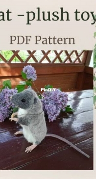 Rat Plush Toy by Natalia Vasileva - English