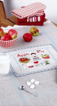 Apple Pie (from CROSS STITCH MY HOME by Tania Santarelli) XSD+PCS