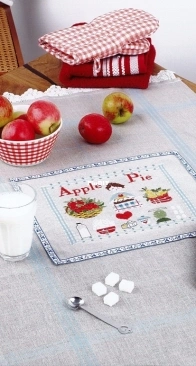 Apple Pie from Cross Stitch My Home by Tania Santarelli XSD + PCS