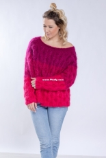 Dale Gull 362-04 Honeycombgenseren i Rødlilla by Line Langmo by House of Yarn – Norwegian – free