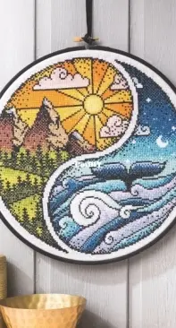 Stitchrovia - Yin Yang by Emma Congdon