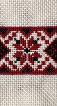 Ornament Red Black
