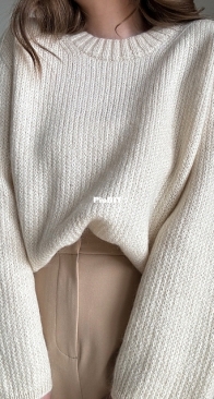 Chantal Sweater by Ekaterina Morozova - Moreca Knit - English, Danish, German, Polish
