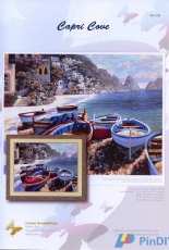 I Love CrossStitch  ILCS HB-009 Capri Cove