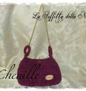 Chenille purse