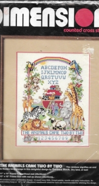 Dimensions - 3741 The Animals Came Two by Two  XSD