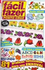 Facil de Fazer Ponto Cruz-Ano 8 N.55/no ads/Portuguese