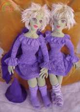 Tibouchina and Cyanara the Witches by Trude Nield Roberts