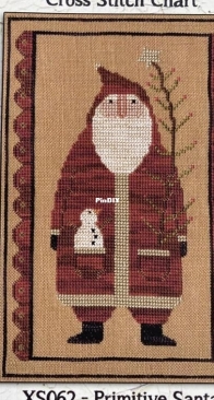 Teresa Kogut XS062 Primitive Santa