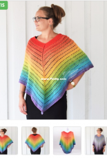 Hobbii Designs - Classical Attitude poncho - Dutch - Free