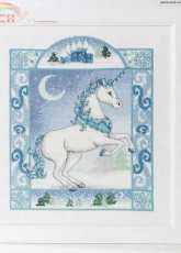Winter Unicorn by Durene Jones from Cross Stitch Gold 106 XSD
