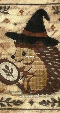 The Primitive Hare - Woodland Stitchy Friends - The Hedgehog