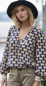 Bernina - No 320-16 - Aida Blouse - Sizes 36-48