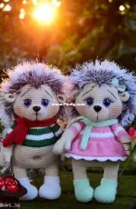 Bobrik Toys - Natalia Bober - Hedgehogs  Senya and Lyolya