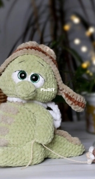 Katy Mimi Toys / grebneva Toys _ Crochet Pattern Baby Croco _ English