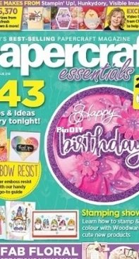 Papercraft Essentials issue 210 2022