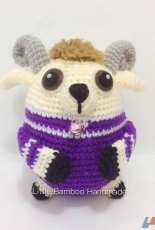 Little Bamboo Handmade Crafts - TS min - Goat The 12 zodiac egg