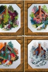 Seasonal Homestead by Sam Hawkins from American School of Needleworks ASN 3673