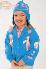 Patons-Folkloric Fun Jacket by Patons Pattern Library-Free