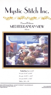 Mystic Stitch Inc. - HB-06 Mediterranean View By Howard Behrens