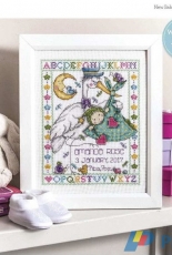 New Baby Sampler by Joan Elliott from The World of Cross Stitching TWOCS 251