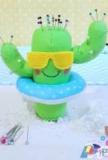 Grazi Arts - Alfineteiros Cactus/Cactus Pincushion Felt Pattern - Portuguese
