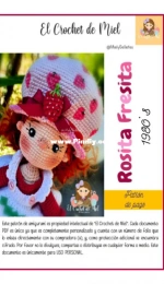 El Crochet de Miel - Miel y Galletas - Hannie Ordoñez - 1980s Strawberry Shortcake - Rosita Fresita 1980s - Spanish