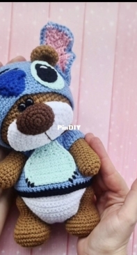 Crochet Wonders Design - Crochet Funny Bear - Olga Kurchenko - Outfit Stitch for Bear