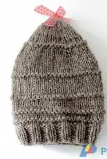 Fibonacci Ronde Beanie by La cave à Laine-English,Italian-Free