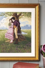 Secret Romance - Courting Couple by Lesley Teare from Cross Stitch Gold 162 XSD