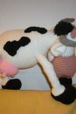 my crocheted cow moo na lisa