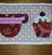 mug rugs Cup&cake