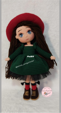Esince amigurumiler - Esin Rüveyda Genç - Adel Doll - Turkish