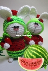 Irina Koreneva - Watermelon Bunny - Russian - Free