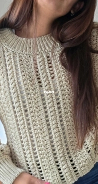 Colores Santos Crochet - Gisela Elizabeth Cejas - Sweater Chachacha - Spanish