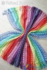 Felted Button - Susan Carlson - Color Reel Blanket