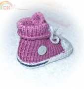 knitted sport baby shoes