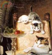 Golden Kite GK 1951 - After Dinner Dessert With Kittens