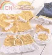 Maggies Crochet- Lori Leigh Sanfratello- PA943 Sunny Days Ensemble