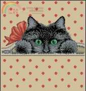 Cat Bag by Lucie Heaton from Cross Stitch Gold 102 XSD