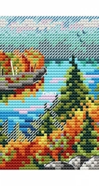 M.P. Studio (Firebird) M-615 Autumn forest