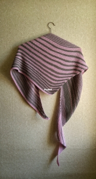 Stripes of Love Shawl by collete audrey - English, French - Free