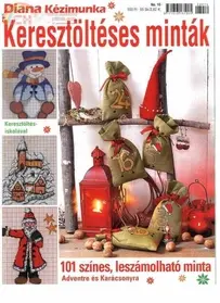 Diana Kézimunka - Keresztöltéses minták - No.10 2008 Christmas - Hungarian