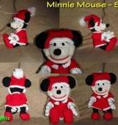 Minnie Mouse - Santa