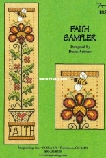 Imaginating 1855 Faith 1856 Spirit 1857 Blessings 1858 Peace Sampler