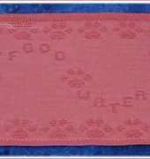 Knits by Rachel-Paw Prints Pet Food Placemat by Rachel van Schie