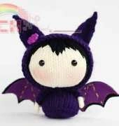 Deniza- Halloween Bat Doll by Tatyana Korobkova