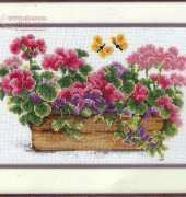 Vervaco 70.039 - Geraniums