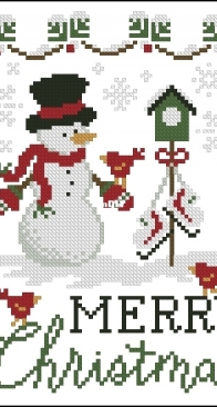 Cherry Hill Stitchery - Merry Christmas - XSD